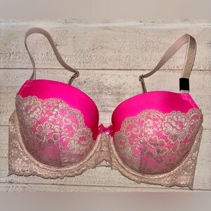 NWT! Victorias Secret Dream Angels Lined Demi Bra